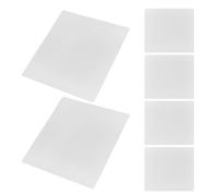 OSOLADY 6 Piezas Alfombrilla Transparente de Pvc para Bolígrafo de Impresión 3d, Accesorio Versátil para Dibujo y Copia, Mejora Habilidades Artísticas y Manualidades