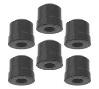 OSOLADY 6 Piezas de Protectores de Goma para Punta de Vara de Trombón, Parachoques de Caucho Resistentes, Accesorios de Repuesto para Trombón y Herramientas de Reparación, Ideales para