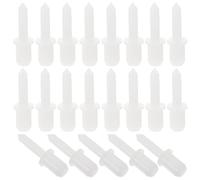 OSOLADY 60 Unidades Pasadores de Reparación Diseño Telescópico Portátil para Repuestos Útiles Persianas de Plástico Blanco para Persianas en Uso Profesional y Personal