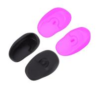 OSOLADY 6piezas Orejeras De Peluquería Protector Auditivo Para Teñir El Cabello Cubre Oídos Para Teñir El Cabello De Orejeras De Silicona Para Salones De