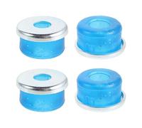 OSOLADY 8 bujes para ejes de monopatín - Amortiguadores de PVC de dureza 95A para longboards y patines - Reductores de vibración para un deslizamiento suave y estable