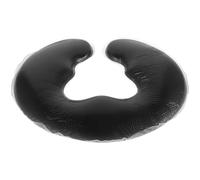 OSOLADY Almohada De Masaje Facial De Silicona u Forma Cojín De SPA para Belleza y Relajación Reposacabezas para Salones y Centros De Fácil De Limpiar y Duradero Negro