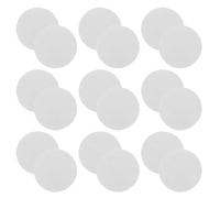 OSOLADY Almohadilla de Filtro de Medios Finos de Algodón Blanco Compatible Aceites Esenciales para Humidificadores y Uso en Coche, Paquete de 30 Piezas sin Fragancia