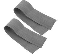 OSOLADY Amortiguador de Cuerda para Tiro con Arco, Accesorios de Goma, par de Unidades Negras, Uso en gimnasios, Mejora precisión y Absorbe Vibraciones
