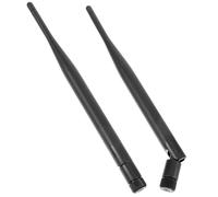 OSOLADY Antena Omnidireccional WiFi 2.4/5.8 GHz de Alta Ganancia 5 Dbi, 2 Unidades, Rosca Interna para Router Inalámbrico y Dispositivos Gprs, Repuesto para Redes Informáticas