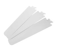 OSOLADY Aspas en Hierro Blanco Instalación Rápida Paquete de 3 Piezas de Ventilador de Techo de 48 Pulgadas, Repuestos para Ventiladores Eléctricos en Hogares
