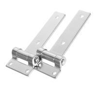 OSOLADY Bisagras Reforzadas de Acero Galvanizado para Puertas de Armario Industrial, Kit de 2 Piezas, Comodidad y Seguridad Mejorada para Gabinetes y Cajas de Distribución