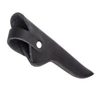 OSOLADY Bolsa Organizadora de Tijeras para Peluquería en PU Negro, Estuche Protector Fácil de Usar y Diseño Estilizado para Barbería Profesional