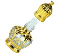 OSOLADY Botella a Prueba de Fugas de Rodillo para Aceite Esencial 12ml de Vidrio y Metal Conveniente para Aplicar Perfume, Adecuado para Viajes y Uso Diario