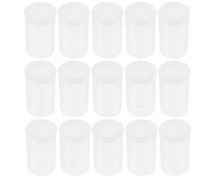 OSOLADY Botes de Plástico para Almacenamiento de Carretes y Cebos 50 Piezas, Organizador Compacto para Equipo de Pesca en Exteriores