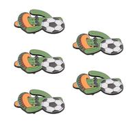 OSOLADY Broches de Cactus Estilo Mexicano en Aleación Verde 5piezas para Ropa y Sombreros Valor Conmemorativo para Fiestas Deportivas y Múltiples Ocasiones