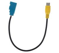 OSOLADY Cable Adaptador RCA para Cámara de Marcha Atrás, Arnés de Vídeo para Sistema de Radio y Navegación de Coche, Conector para Pantalla de Vídeo Inverso, Compatible Múltiples Modelos