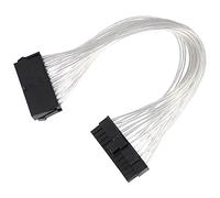 OSOLADY Cable de Extensión de Alimentación para PC 24 Contactos ATX 20 4p Desmontable Compatible Fuente de Alimentación Interna Dc3.3-12v Cable Alargador de Placa Base para Componentes