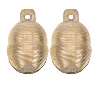 OSOLADY Campana para Collar de Perro y Campana de Ganado de Latón Duradera Diseño Artesanal, Delicada, Adecuado para Collares de Mascotas en Exteriores, Perros y Ovejas, Accesorios
