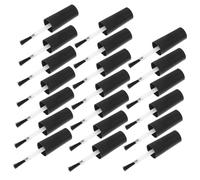 OSOLADY Cepillos De Repuesto Para Esmalte Uñas 20 Unidades Para Laca y Gel Con Tapas