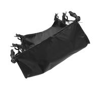 OSOLADY Cesta Organizadora para Cochecito de Ñiño Grande 35x32x15 Cm, Bolsa de Almacenamiento Durable de Tela Oxford Negra, Adecuado para Compras y Guardería bajo Carrito