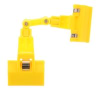 OSOLADY Clip de Pintura de Doble Cabeza para Tablero de Dibujo, Abrazadera Plástica para Copias y Bocetos, Soporte Multifuncional para Artistas y Estudiantes, Color Transparente, Paquete