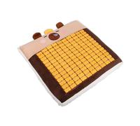 OSOLADY Cojín De Asiento De Coche Para Verano Transpirable y Refrescante Cómodo Para Conductor Tapete De Cuentas Para Silla