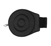 OSOLADY Cojín Giratorio para Asiento de Coche Doble Aro Negro, Reutilizable, Antidesgaste, Multifuncional para Personas Mayores y Embarazadas, Almohadilla Ergonómica para Vehículo