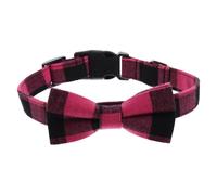 OSOLADY Collar para Mascotas Pajarita Desmontable, Collar Liviano Lazo para Perros Pequeños, Adecuado para Celebraciones y Paseos Diarios
