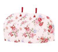 OSOLADY Cubierta Protectora para Tetera de Algodón Estampado Fresco, Diseño Original y Cálido para Uso en Casa en Invierno, Paquete de 2 Piezas Portátiles