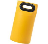 OSOLADY Cubo para Baño de Pies Plegable 16l Color Limón, Lavabo Portátil Multifuncional para Remojo y Masaje, Adecuado para Uso Familiar y Viaje, Cubeta Resistente y Fácil de Almacenar