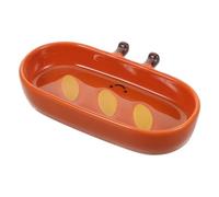 OSOLADY Cuenco de Cerámica Forma de Baguette para Salsa y Condimentos, Diseño Creativo y Compacto Adecuado para Desayuno y Té Tarde