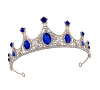 OSOLADY De Gemas De Cristal Para Boda Tocado Nupcial De Novia De Fiesta De Cumpleaños Accesorio De Cabello Para Niñas Tiara De Princesa