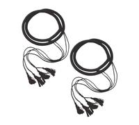 OSOLADY Diadema Turbante Árabe Para Hombre Con Borlas, Pañuelo Shemagh De 56 Cm Negro Resistente, Accesorio Tradicional Para Fiestas Temáticas y Disfraces De Oriente Medio