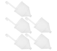 OSOLADY Embudo de Viscosidad de Pintura 5 Piezas, Tazas Medidoras Plásticas Resistentes Químicas para Pruebas de Consistencia, Equipo de Prueba Profesional para Suministros de Pintura