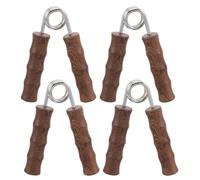 OSOLADY Entrenador de Fuerza de Mano y Masajeador de Madera 4 Piezas para Ejercicios de Rehabilitación y Uso Diario