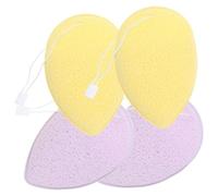 OSOLADY Esponjas Limpiadoras Faciales 4piezas de Esponja para Tratamientos Faciales Diseño en Forma de Gota y Ajuste Cómodo