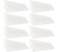 OSOLADY Estampadores de Esponja para Uñas 30 Piezas Color Blanco Diseño Uniforme para Manicura Profesional en Nail Art Salon y Estudios