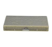 OSOLADY Estuche Delgado para Cigarrillos: Caja de Almacenamiento de Metal Corrugado para 20 Cigarrillos - Organizador Compacto de para Bolso o cafetera