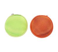 OSOLADY Estuche Organizador para Aceites Esenciales 2 Piezas 7 Compartimentos 1-2 Ml Eva Portátil Viaje Mujer Malla Práctica y Base Protectora