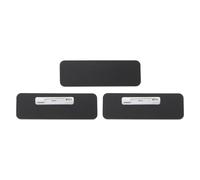 OSOLADY Etiquetas de Identidad de Plástico 3 Unidades para Estudiantes y Empleados Personalización para Uso Escolar y Laboral Color Aleatorio