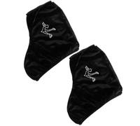 OSOLADY Fundas para Patines de Hockey Protectores Patines Hielo 1 par poliéster Negro para Botas de Patinaje