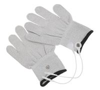 OSOLADY Guantes De Eléctrica Con Fibra Plateada Para Diatermia y Masajes Accesorio De s