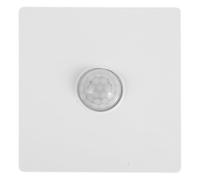 OSOLADY Interruptor de pared con detector de movimiento - Inducción infrarroja PIR de cuerpo humano - Interruptor de salida sin contacto para apertura de puerta - Sensor inteligente con retardo