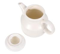 OSOLADY Jarra de Cerámica Recipiente Adecuado para Especias y Ensaladas para Servir Salsa de Color Blanco Asa Ergonómica Varios estilos en Casa o Fiesta Varios estilos