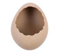 OSOLADY Jarrón Decorativo Grande de Cerámica Forma de Cáscara de Huevo, Cuenco Artístico para Postres y Plantas, Maceta Creativa para Decoración del Hogar, Adecuado para Vajilla