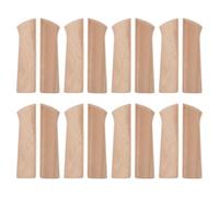 OSOLADY Juego de 8 cuchillos de cocina con mango de madera - Mango de madera de repuesto para reparación de cuchillos - Mejora la ulinaria en restaurantes