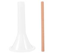 OSOLADY Juego de Embudos para Embutir Salchichas de Plástico y Madera con Sencilla para Uso Doméstico y Hotelero Reutilizable