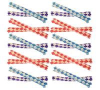 OSOLADY Juguete para Masticar Pájaros Trampa para Dedos de Bambú, 24 Piezas Duraderas para Rellenar Piñatas y Bolsas de Obsequio en Fiestas de Cumpleaños Color Aleatorio