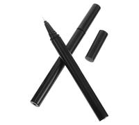 OSOLADY Kit de 3 Tubos Rellenables de Delineador de Ojos de 1ml en Plástico Negro, Portátil y Práctico para Almacenar Maquillaje en Tiendas Cosméticas