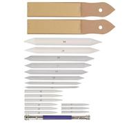 OSOLADY Kit de Dibujo para Principiantes Papel de Lija de Carbón y Extensor de Lápiz, Herramienta de Boceto para Difuminar en Papel de Dibujo Artístico