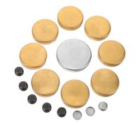 OSOLADY Kit de Tapones de Expansión de Latón Diseño a Prueba de Fugas para Motor, Tapón de Congelación del Bloque Compatible con Chevrolet para Sistema de Enfriamiento Automotriz