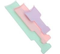 OSOLADY Kit para Mechas 3 Piezas Peine para Teñir Paleta para Aplicar Láminas y Tabla para Teñir el Cabello Herramientas para Tratamientos Capilares en Salón y Hogar