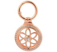 OSOLADY Llavero Protector Metálico Dorado para Localizador Anti-pérdida Cubierta Ligera y Resistente, Accesorio Adecuado para Proteger Tus Objetos Personales