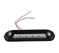 OSOLADY Luces LED Impermeables para Toldo de Autocaravana 6w, Luz Exterior para Camping y Porche, Carcasa Negra Resistente al Agua, Iluminación Estable para Vehículos Recreativos